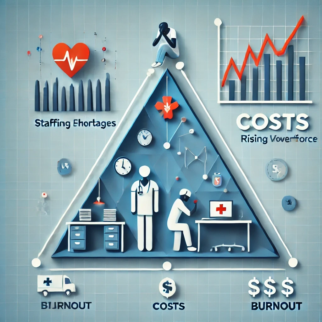 Healthcare's Triple Crisis: Staffing, Costs, and Burnout